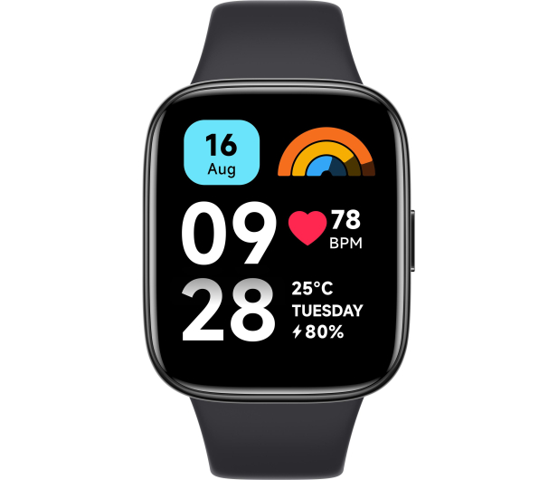 XIAOMI Redmi Watch 3 Active Czarny - 1165005 - zdjęcie 2